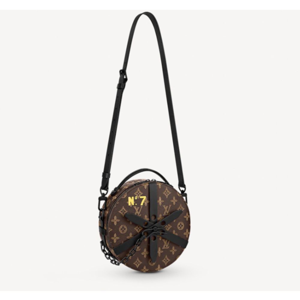 Louis Vuitton Wheel box bag Virgil Abloh N°7 Monogram LV round SS22 Rare No 7 - Picture 2 of 14